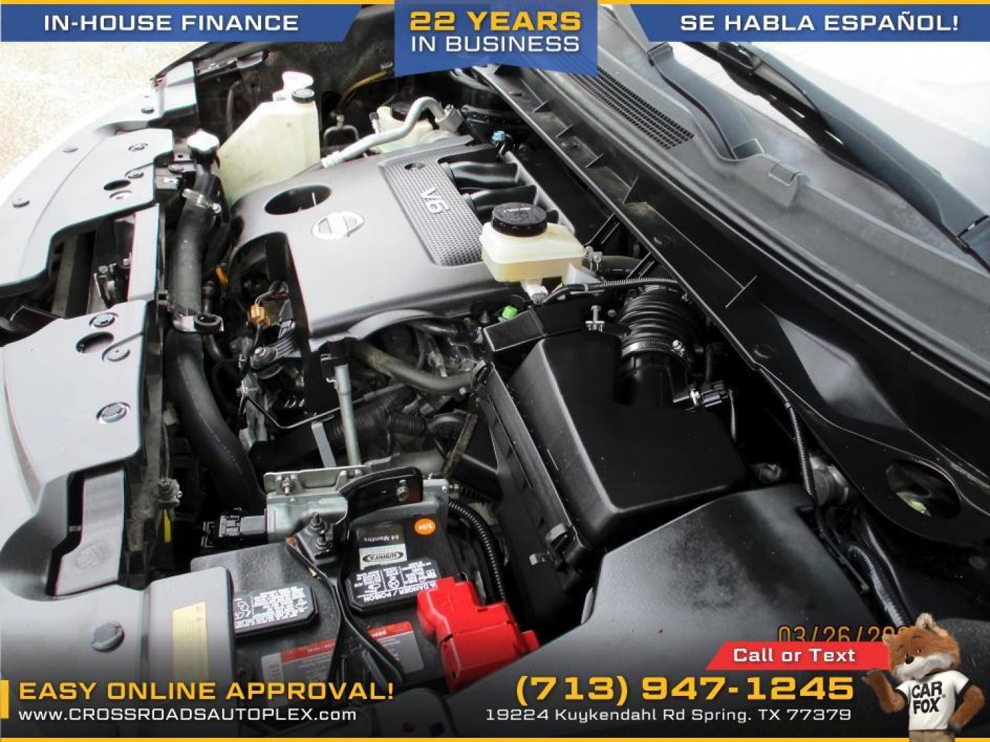 2014 BLACK /BLACK NISSAN MURANO S (JN8AZ1MU1EW) with an 3.5L V6 DOHC 24V engine, CVT transmission, located at 19224 Kuykendahl Rd, Spring, TX, 77379, (713) 947-1245, 30.049259, -95.491402 - Photo#12