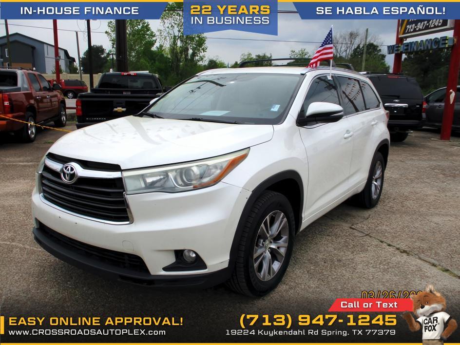 photo of 2015 TOYOTA HIGHLANDER XLE FWD V6