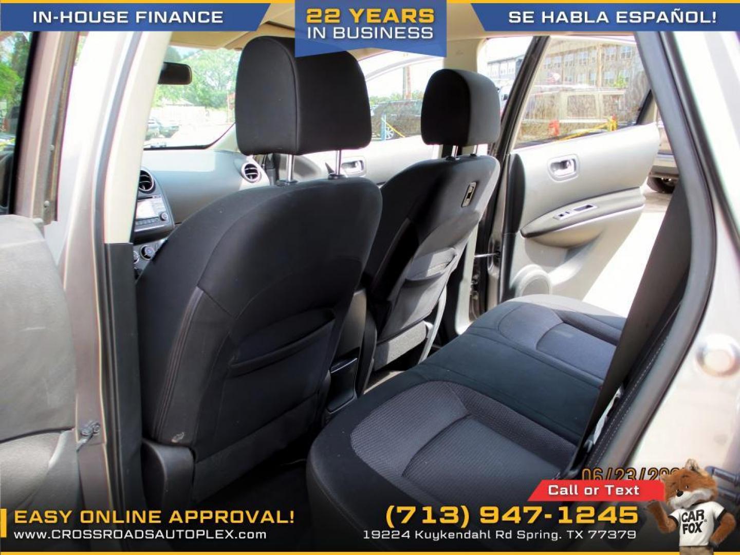 2012 BEIGE /TAN NISSAN ROGUE S FWD Krom Edition (JN8AS5MT7CW) with an 2.5L L4 DOHC 16V engine, CVT transmission, located at 19224 Kuykendahl Rd, Spring, TX, 77379, (713) 947-1245, 30.049259, -95.491402 - Photo#9