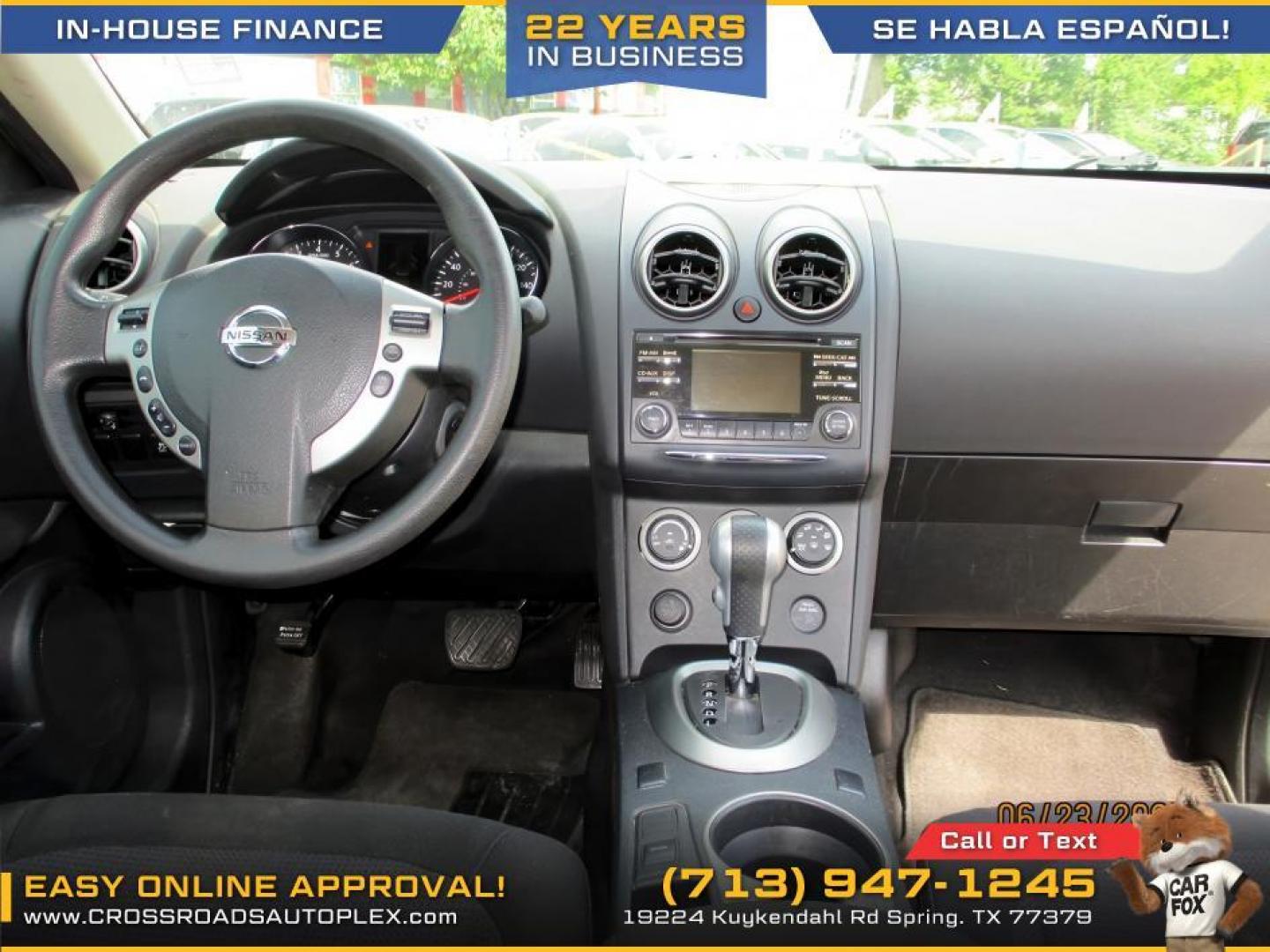 2012 BEIGE /TAN NISSAN ROGUE S FWD Krom Edition (JN8AS5MT7CW) with an 2.5L L4 DOHC 16V engine, CVT transmission, located at 19224 Kuykendahl Rd, Spring, TX, 77379, (713) 947-1245, 30.049259, -95.491402 - Photo#12
