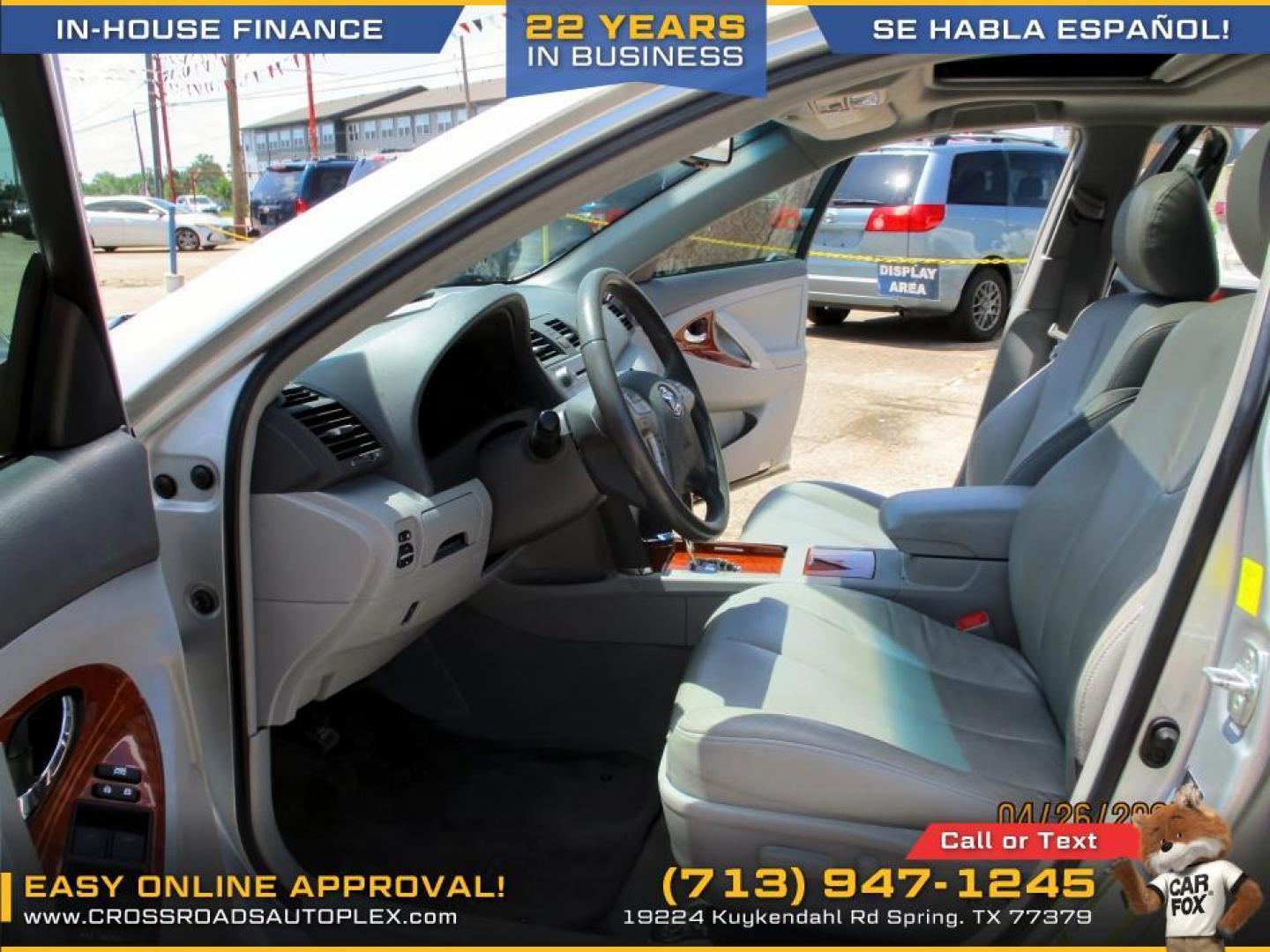 2011 SILVER /GRAY TOYOTA CAMRY Base 6-Spd AT (4T4BF3EK3BR) with an 2.5L L4 DOHC 16V engine, 6-SPEED AUTOMATIC transmission, located at 19224 Kuykendahl Rd, Spring, TX, 77379, (713) 947-1245, 30.049259, -95.491402 - Photo#7