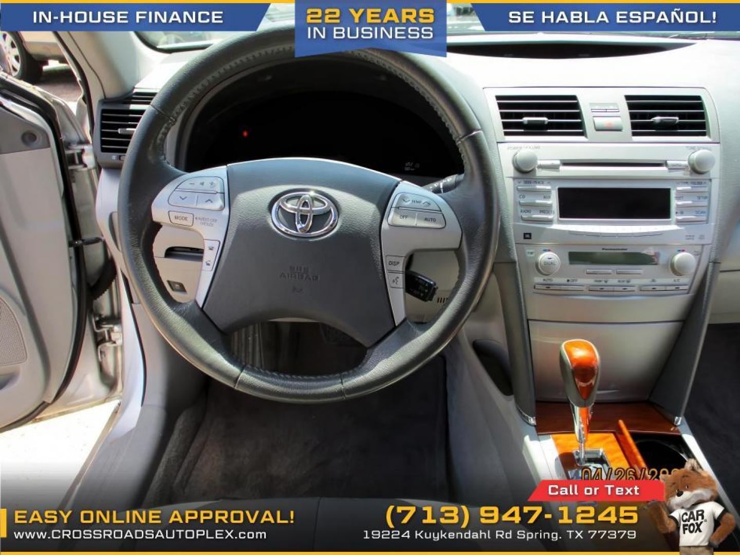 2011 SILVER /GRAY TOYOTA CAMRY Base 6-Spd AT (4T4BF3EK3BR) with an 2.5L L4 DOHC 16V engine, 6-SPEED AUTOMATIC transmission, located at 19224 Kuykendahl Rd, Spring, TX, 77379, (713) 947-1245, 30.049259, -95.491402 - Photo#10