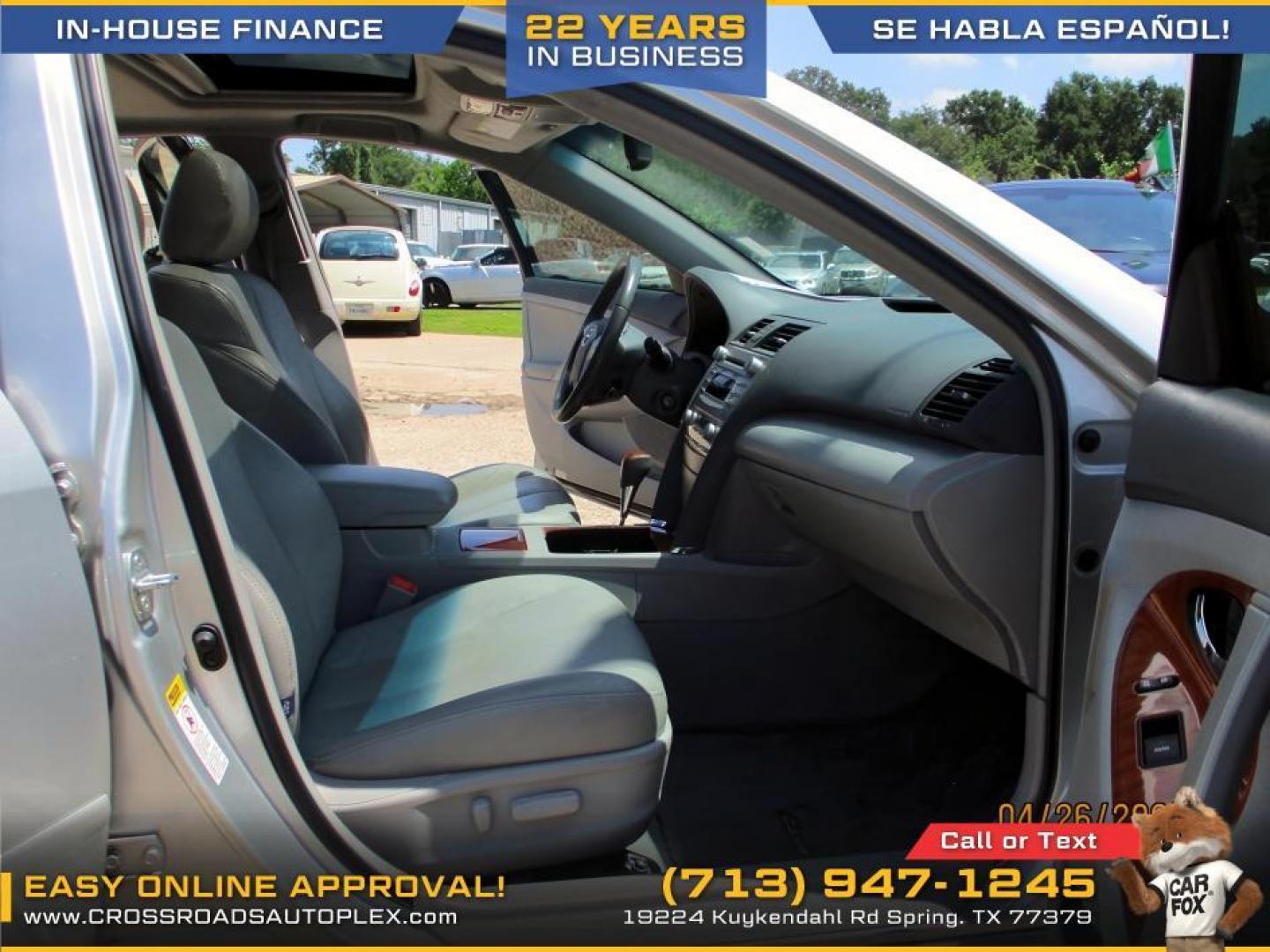 2011 SILVER /GRAY TOYOTA CAMRY Base 6-Spd AT (4T4BF3EK3BR) with an 2.5L L4 DOHC 16V engine, 6-SPEED AUTOMATIC transmission, located at 19224 Kuykendahl Rd, Spring, TX, 77379, (713) 947-1245, 30.049259, -95.491402 - Photo#13
