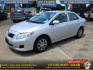 2009 SILVER /GRAY TOYOTA COROLLA Base 4-Speed AT (JTDBL40E099) with an 1.8L L4 DOHC 16V engine, 4-SPEED AUTOMATIC transmission, located at 19224 Kuykendahl Rd, Spring, TX, 77379, (713) 947-1245, 30.049259, -95.491402 - Photo#1