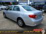 2009 SILVER /GRAY TOYOTA COROLLA Base 4-Speed AT (JTDBL40E099) with an 1.8L L4 DOHC 16V engine, 4-SPEED AUTOMATIC transmission, located at 19224 Kuykendahl Rd, Spring, TX, 77379, (713) 947-1245, 30.049259, -95.491402 - Photo#2