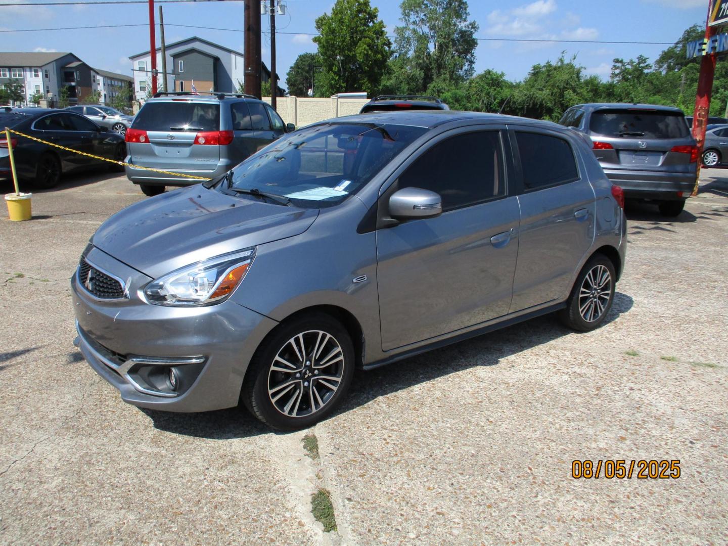 2018 SILVER /GRAY MITSUBISHI MIRAGE GT (ML32A5HJ8JH) with an 1.2L L3 DOHC engine, CVT transmission, located at 19224 Kuykendahl Rd, Spring, TX, 77379, (713) 947-1245, 30.049259, -95.491402 - Photo#1