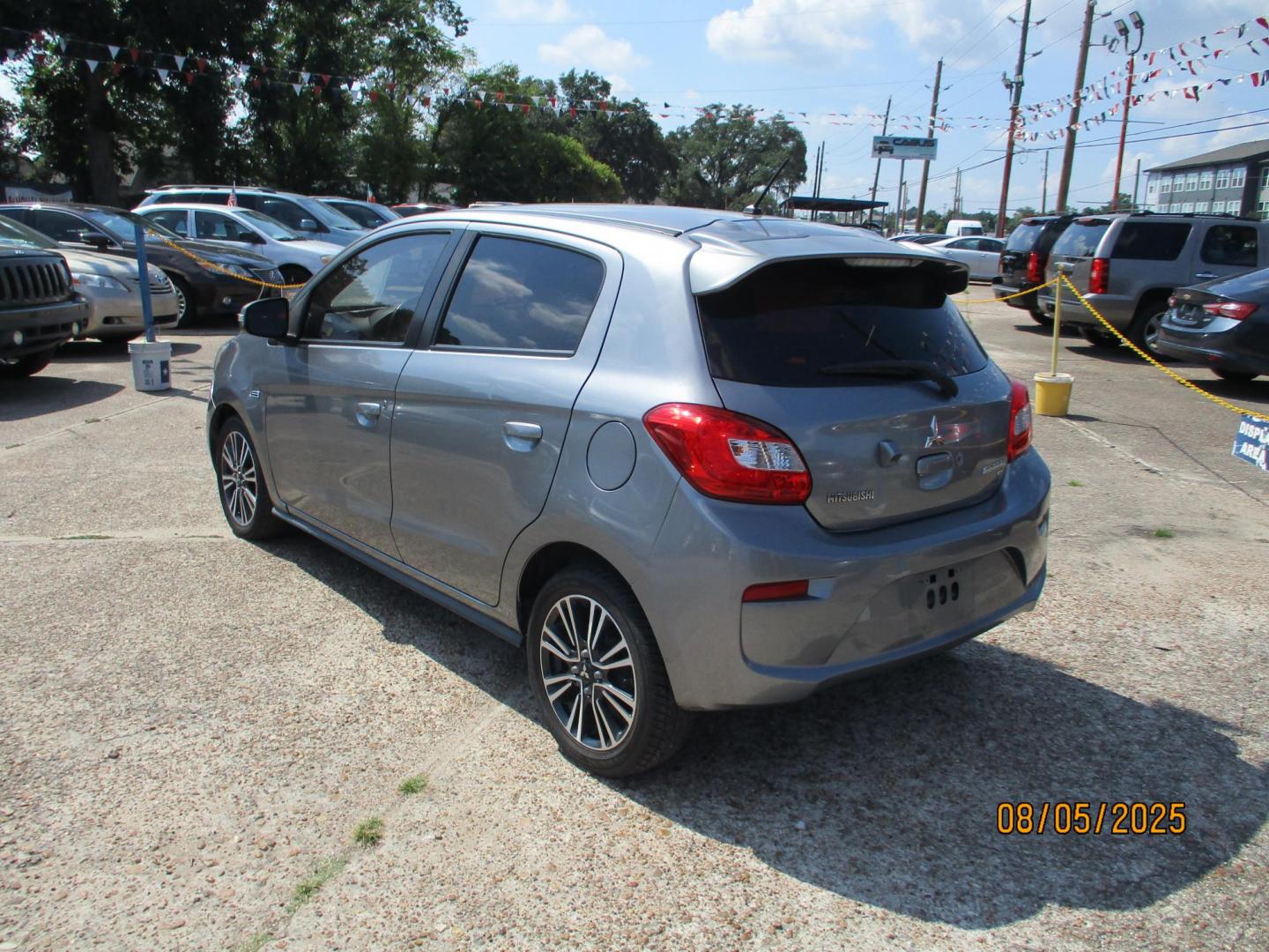 2018 SILVER /GRAY MITSUBISHI MIRAGE GT (ML32A5HJ8JH) with an 1.2L L3 DOHC engine, CVT transmission, located at 19224 Kuykendahl Rd, Spring, TX, 77379, (713) 947-1245, 30.049259, -95.491402 - Photo#2