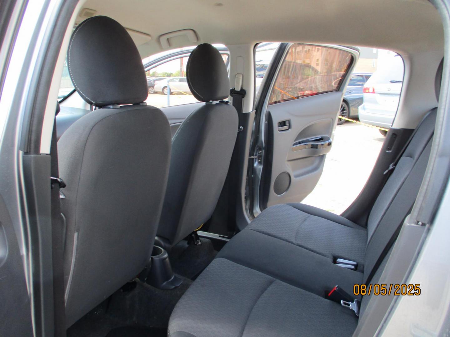 2018 SILVER /GRAY MITSUBISHI MIRAGE GT (ML32A5HJ8JH) with an 1.2L L3 DOHC engine, CVT transmission, located at 19224 Kuykendahl Rd, Spring, TX, 77379, (713) 947-1245, 30.049259, -95.491402 - Photo#8