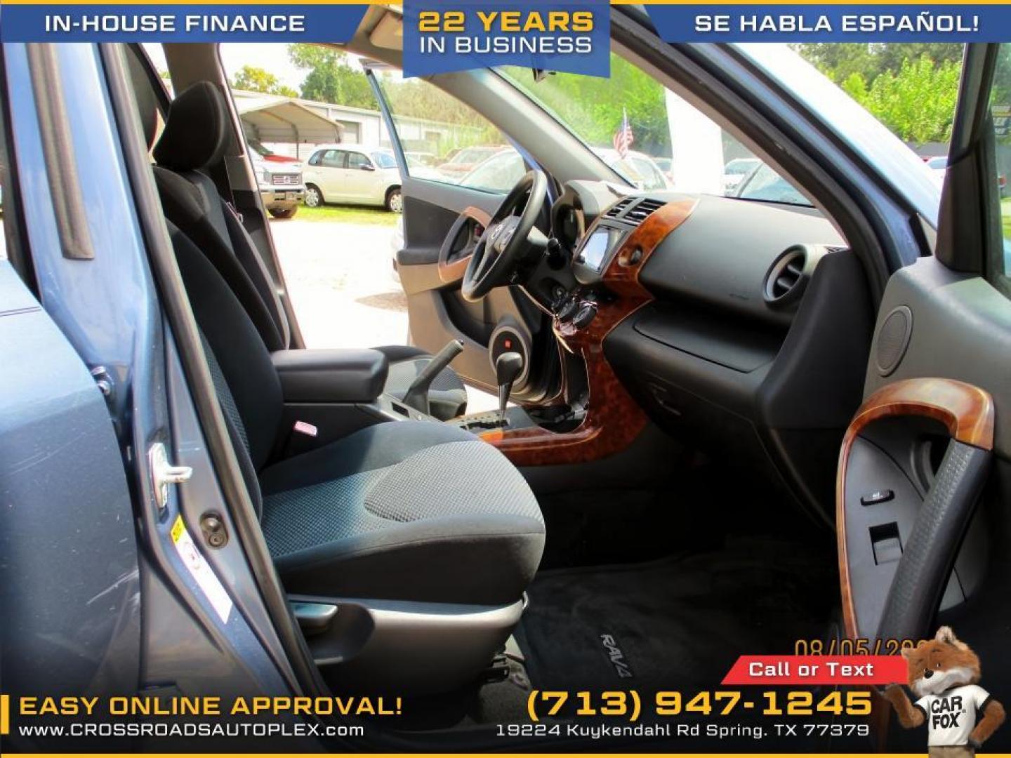 2012 SILVER /SILVER TOYOTA RAV4 Base I4 2WD (2T3ZF4DV8CW) with an 2.4L L4 DOHC 16V engine, 4-SPEED AUTOMATIC transmission, located at 19224 Kuykendahl Rd, Spring, TX, 77379, (713) 947-1245, 30.049259, -95.491402 - Photo#13