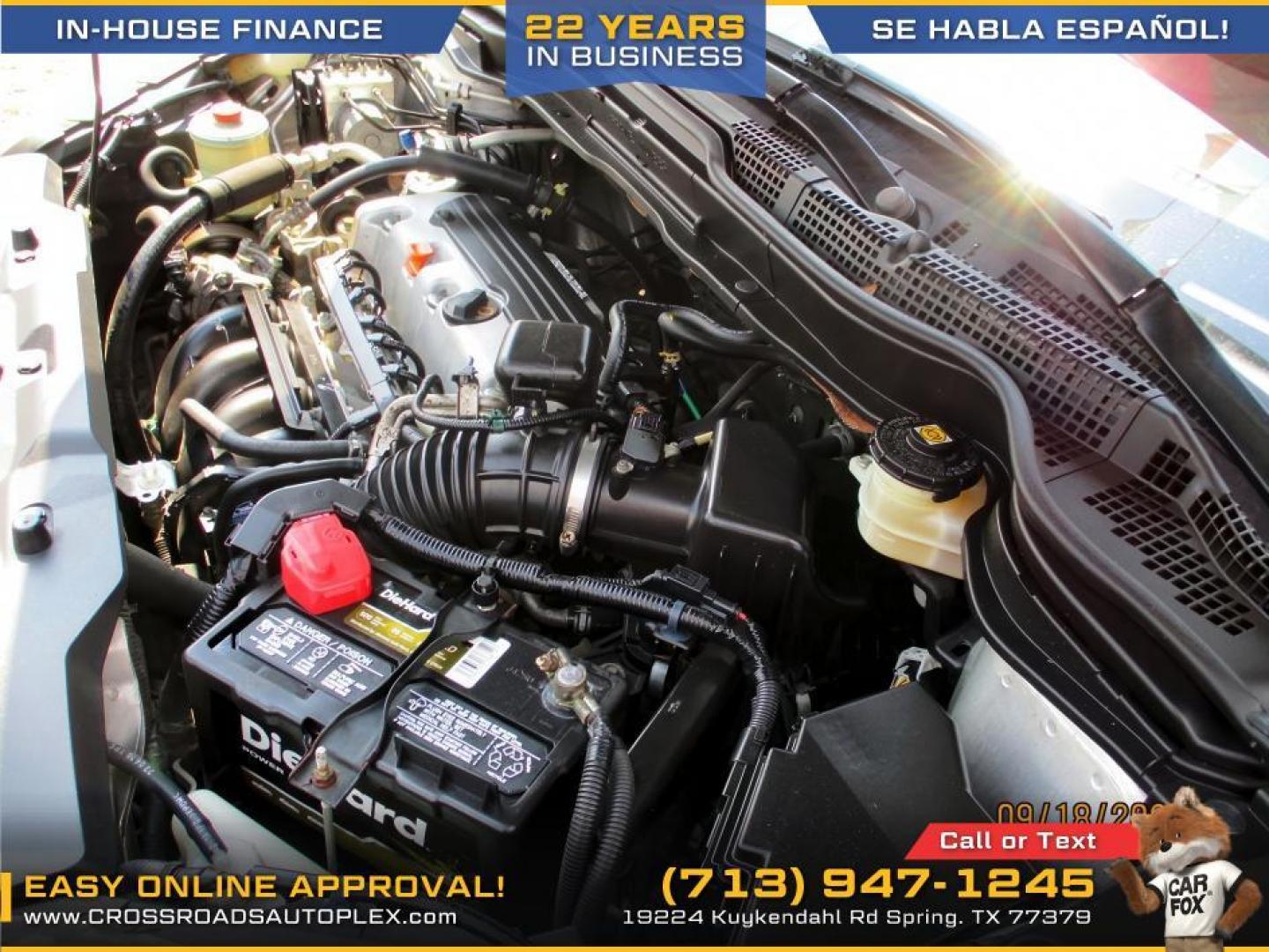 2010 SILVER /GRAY HONDA CR-V EX 2WD 5-Speed AT (3CZRE3H53AG) with an 2.4L L4 DOHC 16V engine, 5-SPEED AUTOMATIC transmission, located at 19224 Kuykendahl Rd, Spring, TX, 77379, (713) 947-1245, 30.049259, -95.491402 - Photo#13