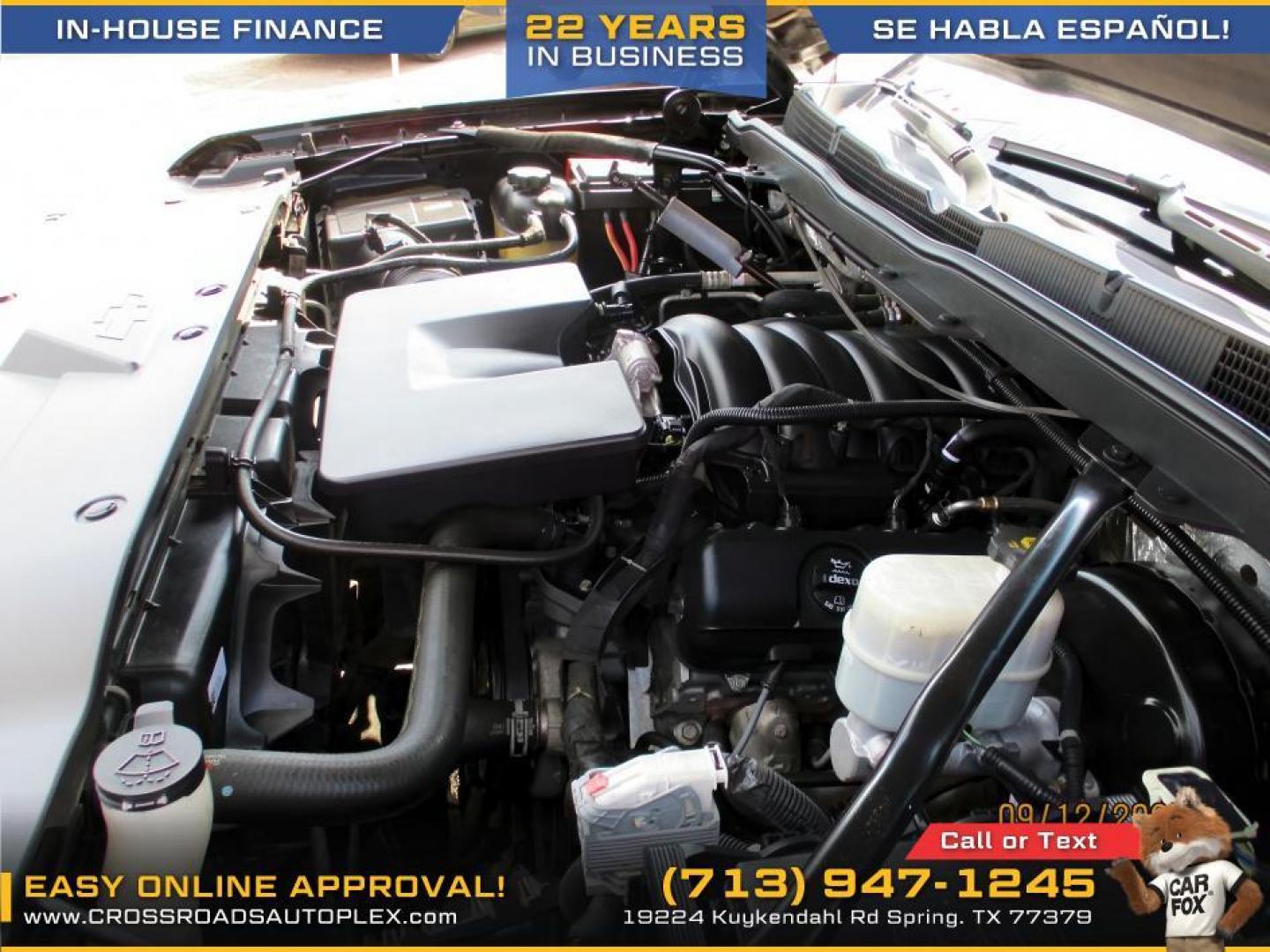 2015 BLACK /BLACK CHEVROLET SILVERADO 1500 LT Crew Cab 2WD (3GCPCREHXFG) with an 4.3L V6 OHV 12V engine, 6-SPEED AUTOMATIC transmission, located at 19224 Kuykendahl Rd, Spring, TX, 77379, (713) 947-1245, 30.049259, -95.491402 - Photo#14